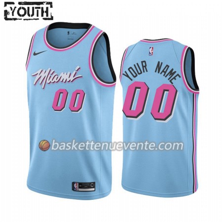 Maillot Basket Miami Heat Personnalisé 2019-20 Nike City Edition Swingman - Enfant